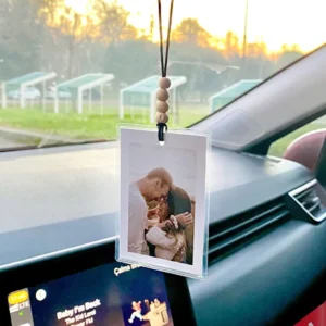 1_org_zoom Fotoğraflı Araba Dikiz ayna süsü Kokusuz kişiye özel fotoğraf baskı Hediye Fikri