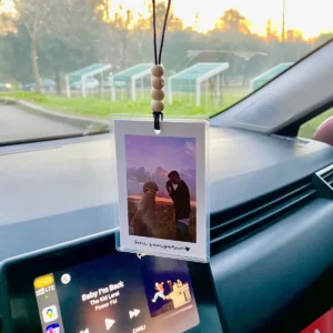 duzonlyss-otosus Fotoğraflı Araba Süsü, Kişiye özel Oto süsü, Kokusuzdur, Sevgililer Günü için Hediye Fikri