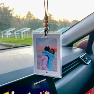 duzotosuskalpli papirusart Fotoğraflı Araba Süsü, Kişiye özel Oto süsü, Kokusuzdur, Sevgililer Günü için Hediye Fikri